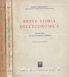 Copertina di Breve storia dell'economia